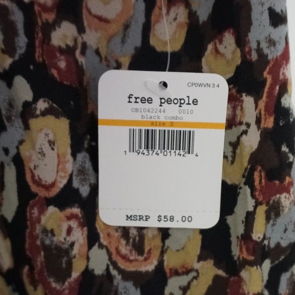 Free People Intimately Patterned Lace Trim Cami - Picture 10 of 12